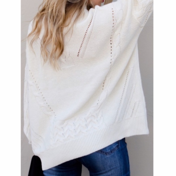 Softest Cream sweater - Picture 3 of 6